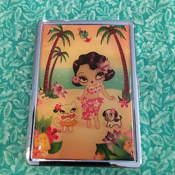 Fluff Hula Metal Wallet - Picture 1 of 3